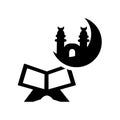 Ramadan Month icon. Trendy Ramadan Month logo concept on white b