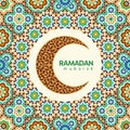 Ramadan Mubarak beautiful greeting card.