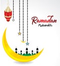 Ramadan Mubarak Festival Background