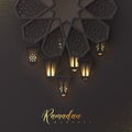 Ramadan Mubarak holiday design.