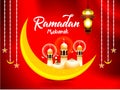 Ramadan mubarak islamic background