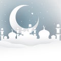 Ramadan night white style