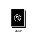 ramadan quran icon. Element of Ramadan illustration icon. Muslim, Islam signs and symbols can be used for web, logo, mobile app, Royalty Free Stock Photo