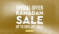 Ramadan sale background template