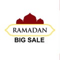 Ramadan Big Sale Vector Template Design Illustration