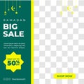 Ramadan Sale creative vector social media post template collection