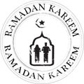 Ramadan Kareem Grunge rubber stamp
