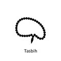 ramadan tasbih icon. Element of Ramadan illustration icon. Muslim, Islam signs and symbols can be used for web, logo, mobile app, Royalty Free Stock Photo
