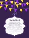 Ramadan themed Islamic style banner