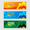 Ramadhan Banner Design Royalty Free Stock Photo