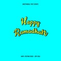ramadhan editorial text effect