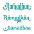 Ramadhan Lettering Calligraphy Art