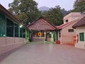 The ramana maharshi ashram in Tiruvanamalai Tamil Nadu in India Royalty Free Stock Photo