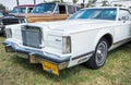 Vintage Lincoln Continental presented on annual oldtimer car show, Israel
