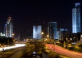 Ramat-Gan at night