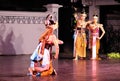 The Ramayana dance performance Royalty Free Stock Photo