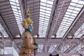 Ramayana Giant Sculptures inside Suvarnabhumi International Airport Samutprakan, Thailand
