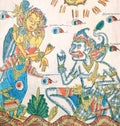 Ramayana paintings on the cloth, Bali