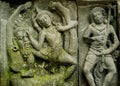 Ramayana Story relief on Prambana Temple