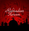 Ramazan celebration background Royalty Free Stock Photo