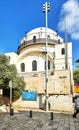 The Ramban synagogue is the oldest functioning synagogue in the Old city. Jerusalem, Israel. Its name is written on the wall of