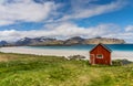 Ramberg Beach, Lofoten Islands, Norway Royalty Free Stock Photo