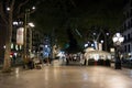 Rambla street in Barcelona, Spain