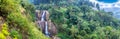 Ramboda waterfall in Sri Lanka Royalty Free Stock Photo