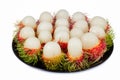 Rambutan Asian Fruits Royalty Free Stock Photo