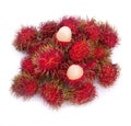 Rambutan fruit Royalty Free Stock Photo