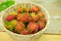 Rambutan fruit Royalty Free Stock Photo