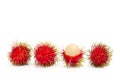 Rambutan fruits