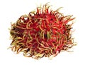 Rambutan macro Royalty Free Stock Photo