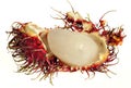 Rambutan macro Royalty Free Stock Photo