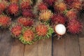 Rambutans fruit Royalty Free Stock Photo