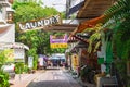 Rambuttri alley - popular street in Bangkok, Thailand