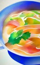 Ramen - abstract digital art Royalty Free Stock Photo