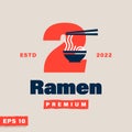 Ramen Alphabet Logo 2