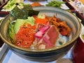 Chirashi Bowl Royalty Free Stock Photo