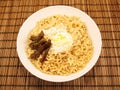 Ramen Noodles w/ Egg & Pickles