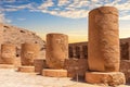 Ramesses III Temple of Karnak, Luxor, Egypt Royalty Free Stock Photo