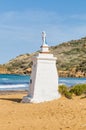 Ramla Beach on the northern side of Gozo, Malta