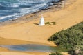 Ramla Beach on the northern side of Gozo, Malta Royalty Free Stock Photo