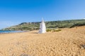 Ramla Beach on the northern side of Gozo, Malta Royalty Free Stock Photo