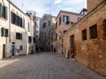 Ramo de le Oche street, Venice, Italy Royalty Free Stock Photo