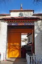 Ramoche Temple Gate Royalty Free Stock Photo