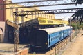 Ramoji Film city Hyderabad Indian Railway moke train Royalty Free Stock Photo