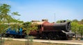 Ramoji Film city Hyderabad Indian Railway moke train Royalty Free Stock Photo