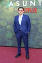 Ramon Campos attends the premiere of the Netflix miniseries, The Asunta Case, Madrid Spain Royalty Free Stock Photo