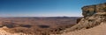 Ramon Crater Panorama Royalty Free Stock Photo